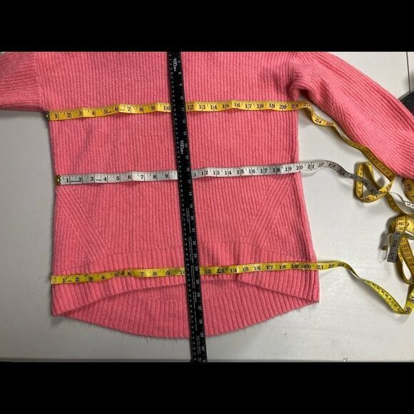 OLD NAVY, Turtleneck, Soft Slouch Women’s Sweater, Light Peony,‎ Oversized, Sz S - Picture 3 of 8